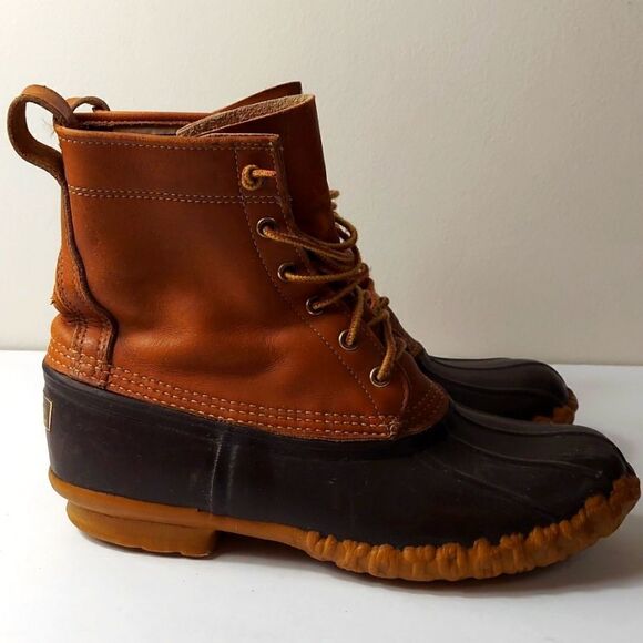 Vintage L.L.Bean Maine Hunting BeanDuck Boots Sz 8